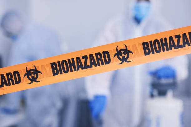 Professional Blood Cleanup technician working in Pickrell, NE